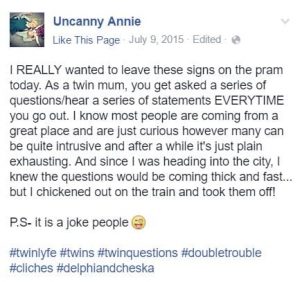 via Facebook | Uncanny Annie 