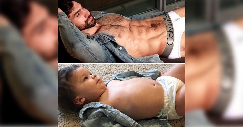 So süß: Mama veräppelt mit ihrem Sohn ihren Model-Bruder