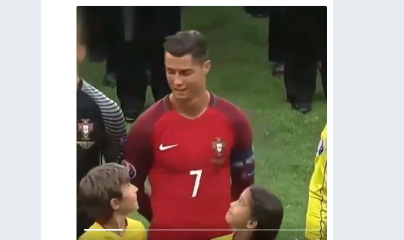 Das war der wohl süßeste Moment der Fußball-WM