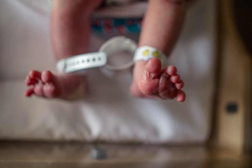 Schwangerer Papa: Mann bekommt sein drittes Baby